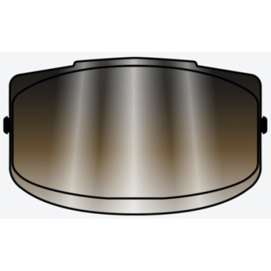 SPARK 2 VISOR SILVER MIRRORED OS